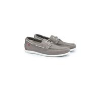 LLOYD Unisex EDISON Chaussures bateau Gris in 42 Largeur normale Cuir suédé Loisirs