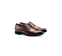 LLOYD Unisex EEZY 140 Marron in 46 Largeur normale Cuir lisse Business | Festif
