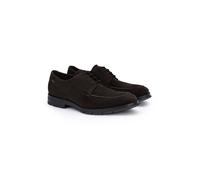 LLOYD Unisex EEZY PLUS 115G Chaussures derby à lacets Marron in 46 Largeur normale Cuir suédé Business | Festif
