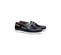 LLOYD Unisex ELDIR Chaussures bateau | Chaussures sans lacets Bleu in 41 Largeur normale Cuir lisse Loisirs