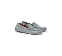 LLOYD Unisex ELJOS Mocassins | Chaussures sans lacets Vert in 41 Largeur normale Cuir suédé Loisirs