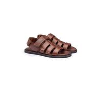 LLOYD Unisex EMORY Sandales Marron in 45 Largeur normale Cuir lisse Loisirs
