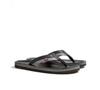 LLOYD Unisex FLIP FLOP Noir in 46 Cuir lisse