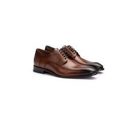 LLOYD Unisex LENO 110 Chaussures derby à lacets Marron in 42 Largeur normale Cuir lisse Business | Festif