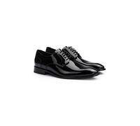 LLOYD Unisex LENO 110 Chaussures derby à lacets Noir in 48 Largeur normale Cuir enduit | Cuir brillant Business | Festif