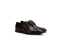 LLOYD Unisex LENO 120 chaussures à lacets Marron in 41 Largeur normale Cuir lisse Business | Festif