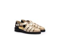 LLOYD Unisex LINA Sandales Beige in 42 F 1/2 Cuir lisse Loisirs