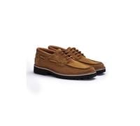 LLOYD Unisex MARCH Chaussures bateau Marron in 44 Largeur normale Cuir suédé Loisirs | Festif