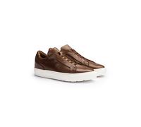 LLOYD Unisex METRO STEP Baskets basses | Baskets Marron in 46 Largeur normale Cuir lisse Business | Loisirs