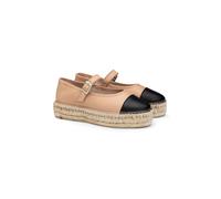 LLOYD Unisex MIRAGE 610 Espandrilles Marron in 38 F 1/2 Cuir lisse Festif