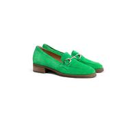 LLOYD Unisex MIRENA Chaussures sans lacets Vert in 36.5 F 1/2 Cuir suédé Business