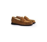 LLOYD Unisex N-STRIDE 240 L Chaussures sans lacets | Mocassins Marron in 40 F 1/2 Cuir lisse | Cuir suédé Loisirs