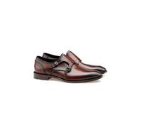 LLOYD Unisex NOBEL 220 Chaussures à double boucle Marron in 40.5 Largeur normale Cuir lisse Business | Festif