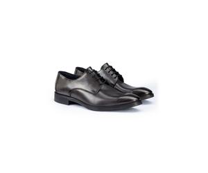 LLOYD Unisex OPAL chaussures derby | chaussures à lacets Gris in 41 Largeur normale Cuir lisse Business