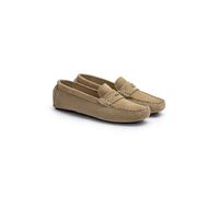 LLOYD Unisex ORION DRIVE Chaussures sans lacets Beige in 41 F 1/2 Cuir suédé Festif | Loisirs