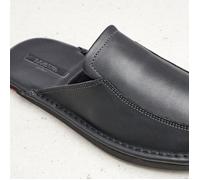LLOYD Unisex PANTOFFS Noir in 43 Cuir lisse