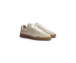 LLOYD Unisex PRIME Baskets | Baskets basses Beige in 42 Largeur normale simili cuir | Cuir suédé Business | Loisirs