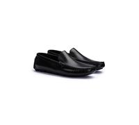 LLOYD Unisex ROVER Mocassins Noir in 46 Largeur normale Cuir grainé Loisirs