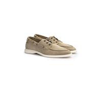 LLOYD Unisex STRIDE DECK Chaussures bateau Beige in 44 Largeur normale Cuir suédé Loisirs