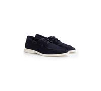 LLOYD Unisex STRIDE DECK Chaussures bateau Bleu in 45 Largeur normale Cuir suédé Loisirs