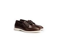 LLOYD Unisex STRIDE DECK Chaussures bateau Marron in 47 Largeur normale Cuir graissé Loisirs