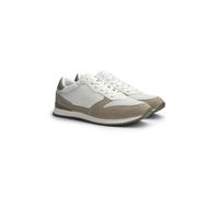 LLOYD Unisex SWIFT Baskets | Baskets basses Blanc in 44 Largeur normale Mesh | Cuir suédé | Cuir grainé Business | Loisirs