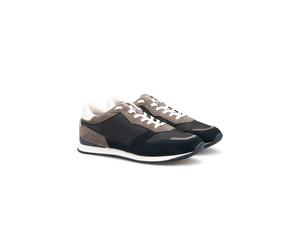 LLOYD Unisex SWIFT Baskets | Baskets basses Bleu in 40.5 Largeur normale Combinaison de cuir Loisirs