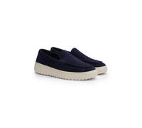 LLOYD Unisex TORO FLEX Chaussures sans lacets Bleu in 45 Largeur normale Cuir suédé Loisirs