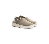 LLOYD Unisex TORO SNAP Pantoufle Gris in 41 F 1/2 Cuir suédé Loisirs