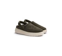 LLOYD Unisex TORO SNAP Pantoufle Vert in 43 Largeur normale Cuir suédé Loisirs