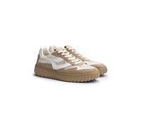 LLOYD Unisex TORO WAVE Baskets | Baskets basses Beige in 43 Largeur normale Combinaison de cuir | Mesh Loisirs