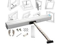 LLOZoo Actionneur électrique pour Ouverture de fenêtre (Course de 300 à 1000 mm), ouvre-fenêtre Automatique, Conception silencieuse à Double chaîne, pour fenêtres de Toit et serres.,400mm