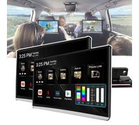 LLOZoo Écran d'appui-tête pour Voiture (11,6/12,5/13,3/14 Pouces), 3+32 Go, Compatible avec la Duplication d'écran du téléphone, entrée AV/FM, Extension USB/Carte TF,11.6in,2pcs