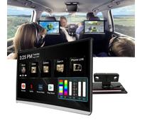 LLOZoo Écran d'appui-tête pour Voiture (11,6/12,5/13,3/14 Pouces), 3+32 Go, Compatible avec la Duplication d'écran du téléphone, entrée AV/FM, Extension USB/Carte TF,14in,1pcs