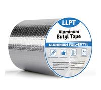 LLPT Aluminium Ruban Butyle 15cm x 5m Ruban D'étanchéité Imperméable