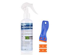LLPT Dissolvant Colle | Décapant Adhésif | 260 ml | 1 Paquet | Avec Grattoir en Plastique | Élimine les Étiquettes Autocollants Décalcomanies Résidus de Ruban Adhésif Graisse Chewing-Gum (49503A-1)