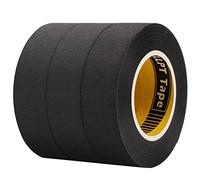 LLPT Lot de 3 rubans adhésifs en coton résistant aux hautes températures et aux flammes pour métier à tisser avec adhésif en silicone collant 19MM X 15M (HC193)