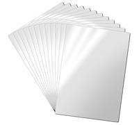 LLPT Papier Imprimable Magnétique 12 Feuilles Papier Magnétique Brillant pour Imprimante à jet d'encre Film Magnétique pour Réfrigérateur pour Photos Panneaux Artisanaux DIY 15CMx21CM (MSP598312LM)
