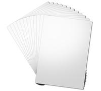 LLPT Papier Imprimable Magnétique 12 Feuilles Papier Magnétique Mat pour Imprimante à jet d'encre Film Magnétique pour Réfrigérateur pour Photos Panneaux Artisanaux DIY 21CMx30CM (MSP8311712YG)