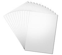 LLPT Papier Imprimable Magnétique 12 Feuilles Papier Magnétique Mat pour Imprimante à jet d'encre Film Magnétique pour Réfrigérateur pour Photos Panneaux Artisanaux DIY 15CMx21CM (MSP598312YG)