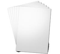 LLPT Papier Imprimable Magnétique 6 Feuilles Papier Magnétique Mat pour Imprimante à jet d'encre Film Magnétique pour Réfrigérateur pour Photos Panneaux Artisanaux DIY 21CMx30CM (MSP8311706YG)