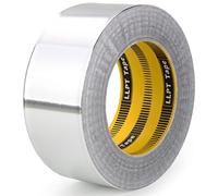 LLPT Ruban Adhésif Aluminium Argenté 50mm x 33m x 0.15mm