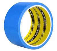 LLPT Ruban Adhésif Couleur Ruban Adhésif en Tissu 1 Rouleau 50MM X 9M X 11 Mil pour l'artisanat de Bricolage décoration intérieure et Extérieure Couleur Bleu(DT601BL)