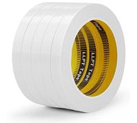 LLPT Ruban Adhésif Double Face 12.5mm x 15m 5 Rouleaux viscosité Translucide Papier déchirable à la Main Ultra Fin Pour Bricolage Artisanat Scrapbooking Fait à la main(SPD1215CR05)