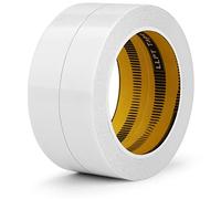 LLPT Ruban Adhésif Double Face 25mm x 15m 2 Rouleaux viscosité Translucide Papier déchirable à la Main Ultra Fin Pour Bricolage Artisanat Scrapbooking Fait à la main(SPD2515CR02)