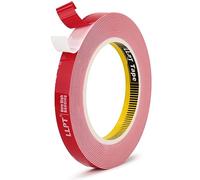 LLPT Ruban Adhésif Double Face Ruban de Montage Robuste 13MM*5.5M Bande adhésive double face imperméable à l'eau pour cadres photo Poster Automobile Home Déco Boîte à Clous (G495013mm)