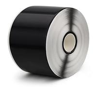 LLPT Ruban adhésif en butyle 101 mm x 15 m extra épais et résistant, ruban adhésif étanche auto-scellant pour terrasses en bois, coutures, 1 rouleau, noir (JDT010150)