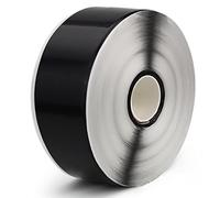 LLPT Ruban Adhésif en Butyle 51 mm x 15 m Extra Épais et Résistant Ruban Adhésif Étanche Auto-Scellant pour Terrasses en Bois Coutures 1 Rouleau Noir (JDT05050)