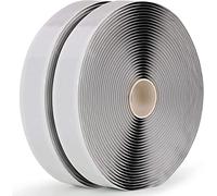 LLPT Ruban Butyle | 2 Packs Noir | 25mm x 10m | Auto-Adhésif Ruban D'étanchéité | pour Réparation de Camping-Car Étanche Fenêtre Verre Bateau Étanchéité EPDM Étanchéité de Toit (BST232)