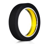 LLPT Ruban d'Étanchéité Thermocollant Étanche | 20mm x 5m x 0.15mm | Matériau de Support Standard de L'industrie | pour Réparation de Combinaisons de Plongée Combinaisons de Pêche (IR865) | Noir